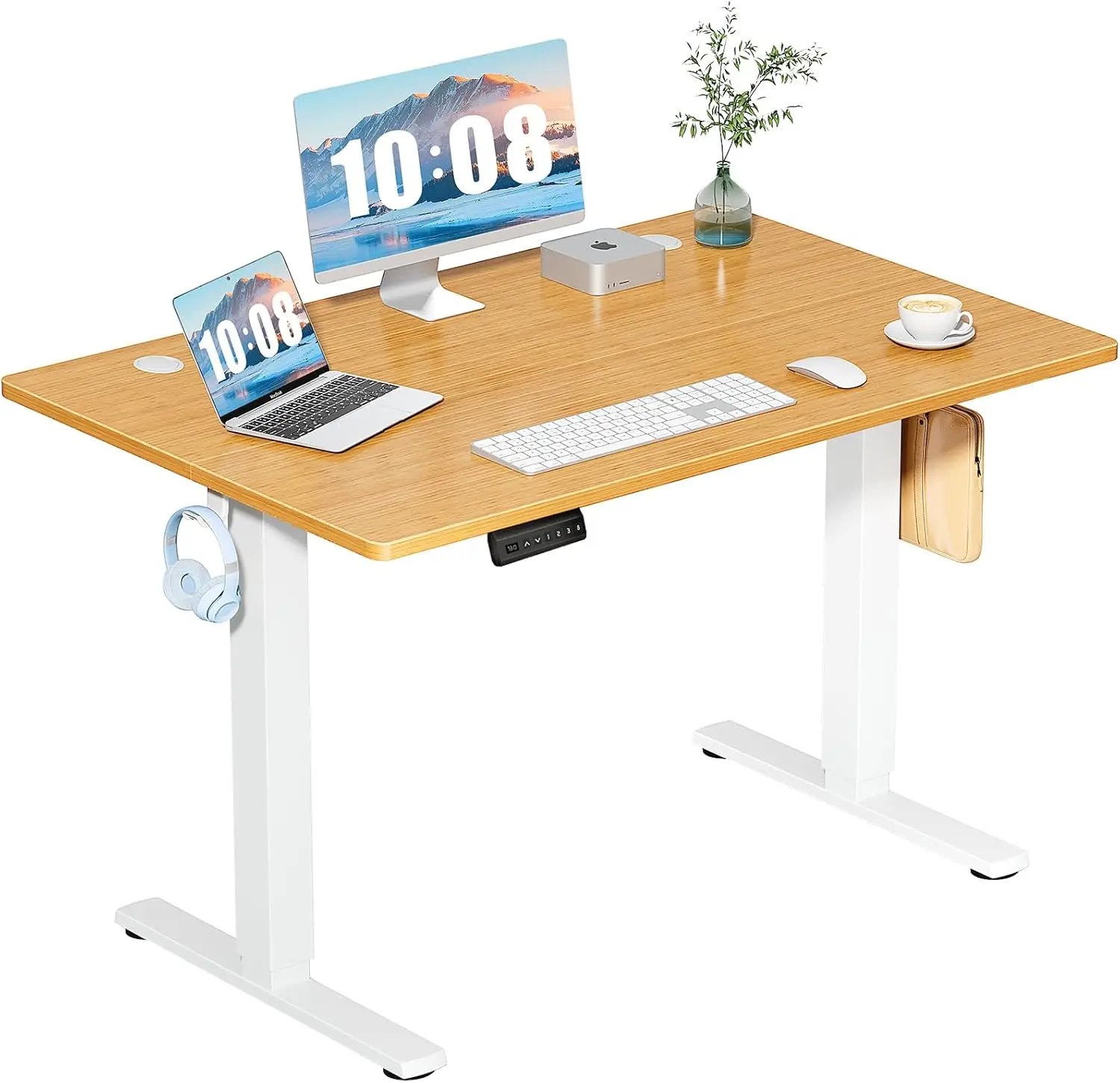 40 Inch Electric Standing Desk Height Adjustable,Sit to Stand Computer Workstations Large Work PC Table Home Office ,Bedroom,Oak
40 Inch Electric Standing Desk Height Adjustable,Sit to Stand Computer Workstations Large Work PC Table Home Office ,Bedroom,Oak