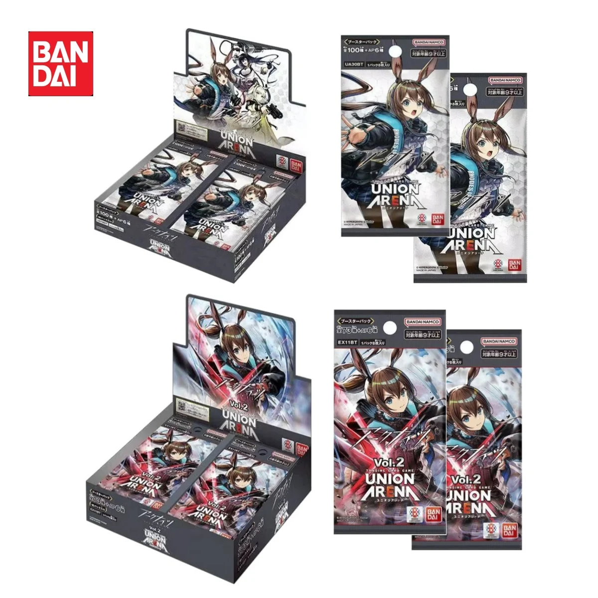 Bandai Union Arena Trading Card Game Arknights Booster Pack Vol.1 & Vol.2 Japan Version Anime Peripheral Collection Kids Toys
Bandai Union Arena Trading Card Game Arknights Booster Pack Vol.1 & Vol.2 Japan Version Anime Peripheral Collection Kids Toys