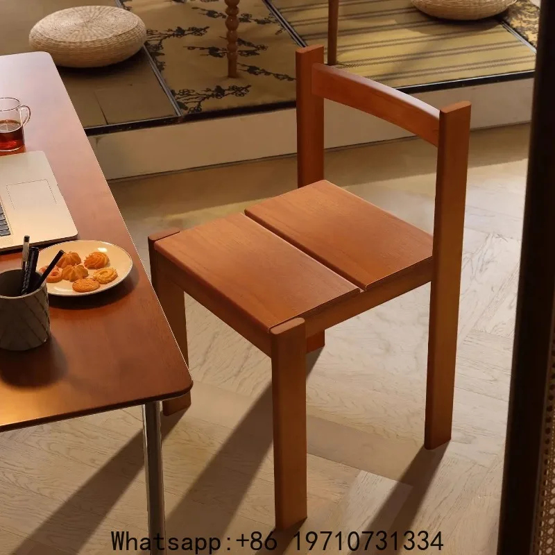 Solid Wood Dining Chair Home Restaurant Living Room Single Chair Simple Bedroom Backrest Chairs Cafe Leisure Office Chairs
Solid Wood Dining Chair Home Restaurant Living Room Single Chair Simple Bedroom Backrest Chairs Cafe Leisure Office Chairs