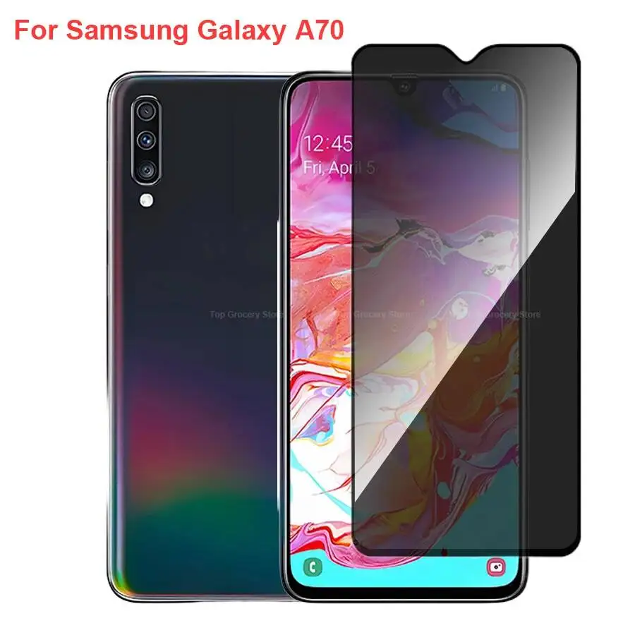 For Samsung Galaxy A70 Anti Spy Privacy Tempered Glass Protector Compatible For Galaxya70 Full Cover Screen Phone Film
For Samsung Galaxy A70 Anti Spy Privacy Tempered Glass Protector Compatible For Galaxya70 Full Cover Screen Phone Film