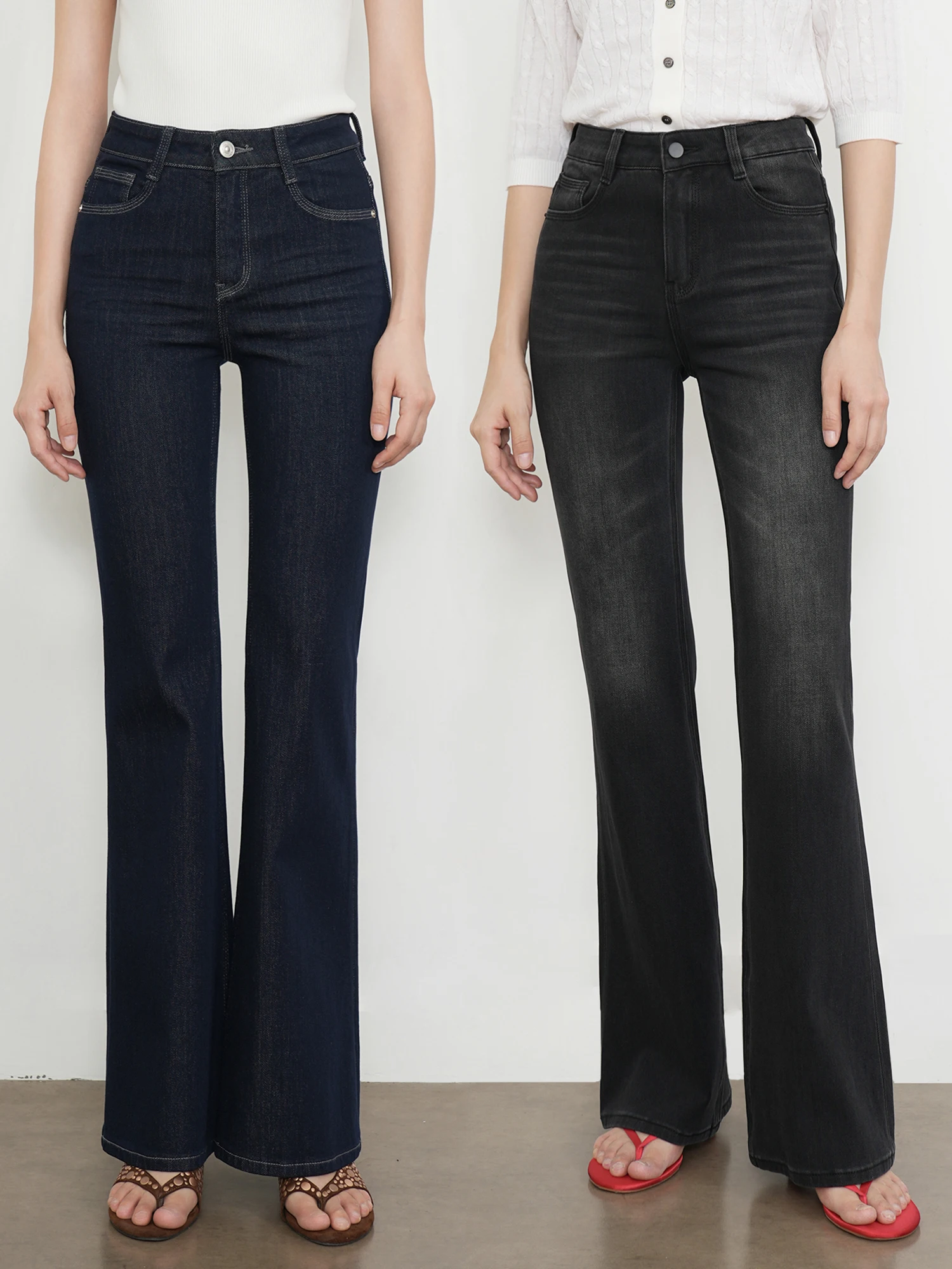 Джинсы-колокольчики с высокой талией, женские эластичные облегающие джинсовые брюки, повседневные хлопковые эластичные брюки Bootcut для женщин
Джинсы-колокольчики с высокой талией, женские эластичные облегающие джинсовые брюки, повседневные хлопковые эластичные брюки Bootcut для женщин