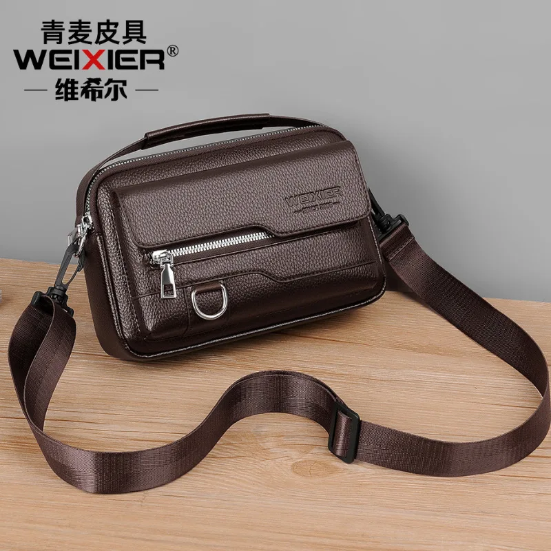 2025 New Men Shoulder Bag PU Leather Waterproof Crossbody Messenger Bags with Flip Cover handbag가방 Мужская сумка Sac pour homme
2025 New Men Shoulder Bag PU Leather Waterproof Crossbody Messenger Bags with Flip Cover handbag가방 Мужская сумка Sac pour homme