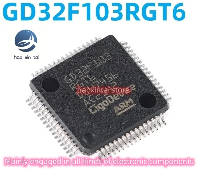 10 шт. оригинальный GD32F103RGT6 LQFP-64 ARM Cortex-M3 32-битный микроконтроллер-чип MCU
10 шт. оригинальный GD32F103RGT6 LQFP-64 ARM Cortex-M3 32-битный микроконтроллер-чип MCU