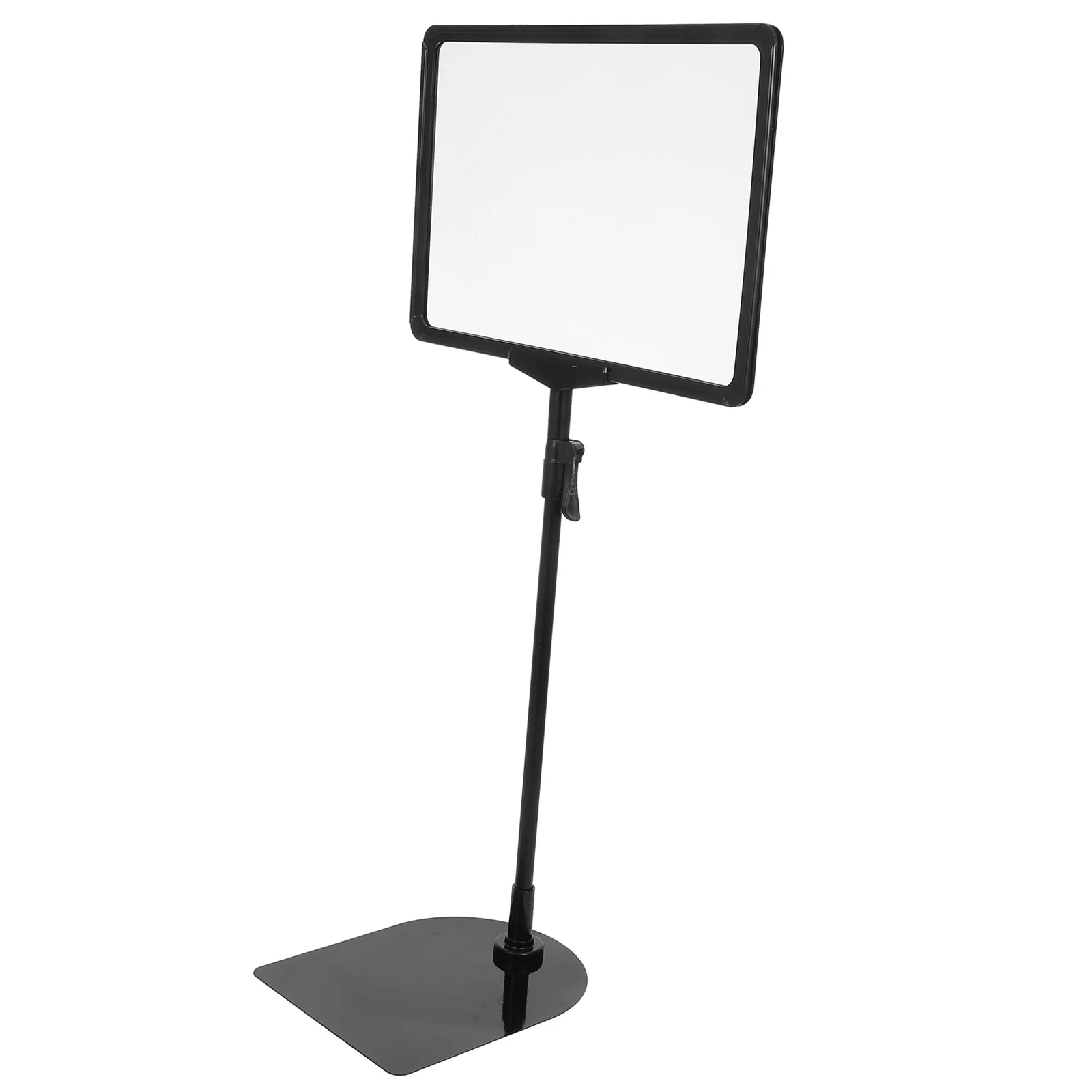 Black Poster Sign Holder Floor Display Rack Adjustable Poster Holder Plastic Design Easy Installation
Black Poster Sign Holder Floor Display Rack Adjustable Poster Holder Plastic Design Easy Installation