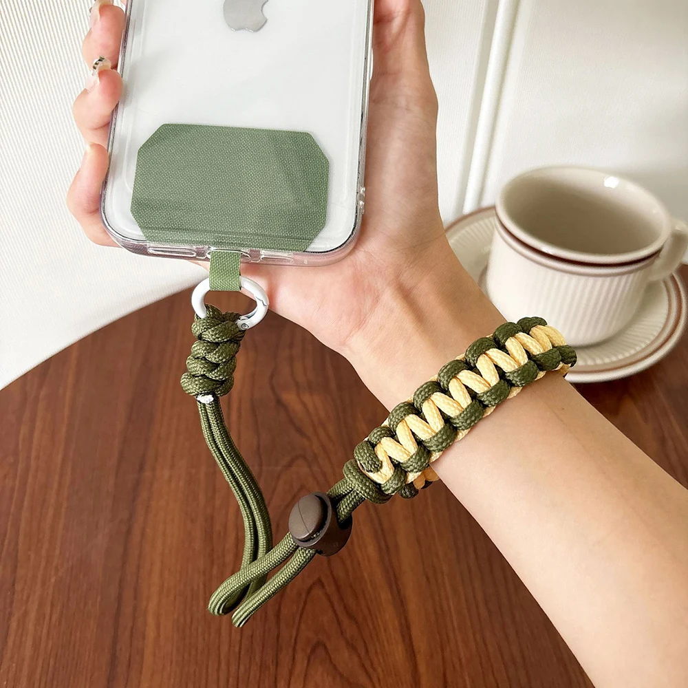 Phone Charms Lanyard Colorful Weaved Braided Bracelet Hang Rope Anti Lost Wrist Hand Strap for iPhone Samsung Xiaomi Huawei
Phone Charms Lanyard Colorful Weaved Braided Bracelet Hang Rope Anti Lost Wrist Hand Strap for iPhone Samsung Xiaomi Huawei