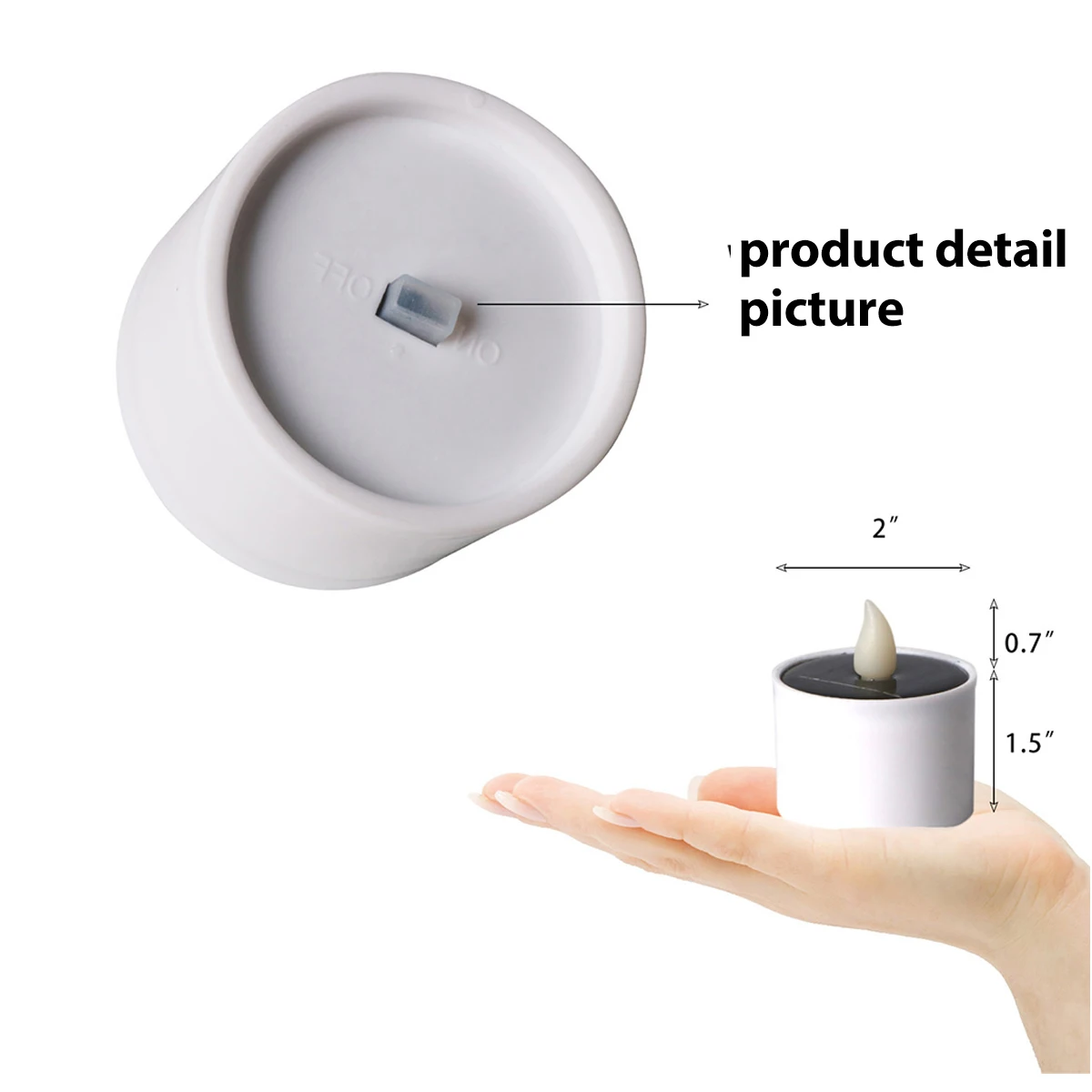 6pcs Solar Light LED Candles Tealights Flameless Rechargeable Waterproof Outdoor Indoor Decorations Gifts
6pcs Solar Light LED Candles Tealights Flameless Rechargeable Waterproof Outdoor Indoor Decorations Gifts