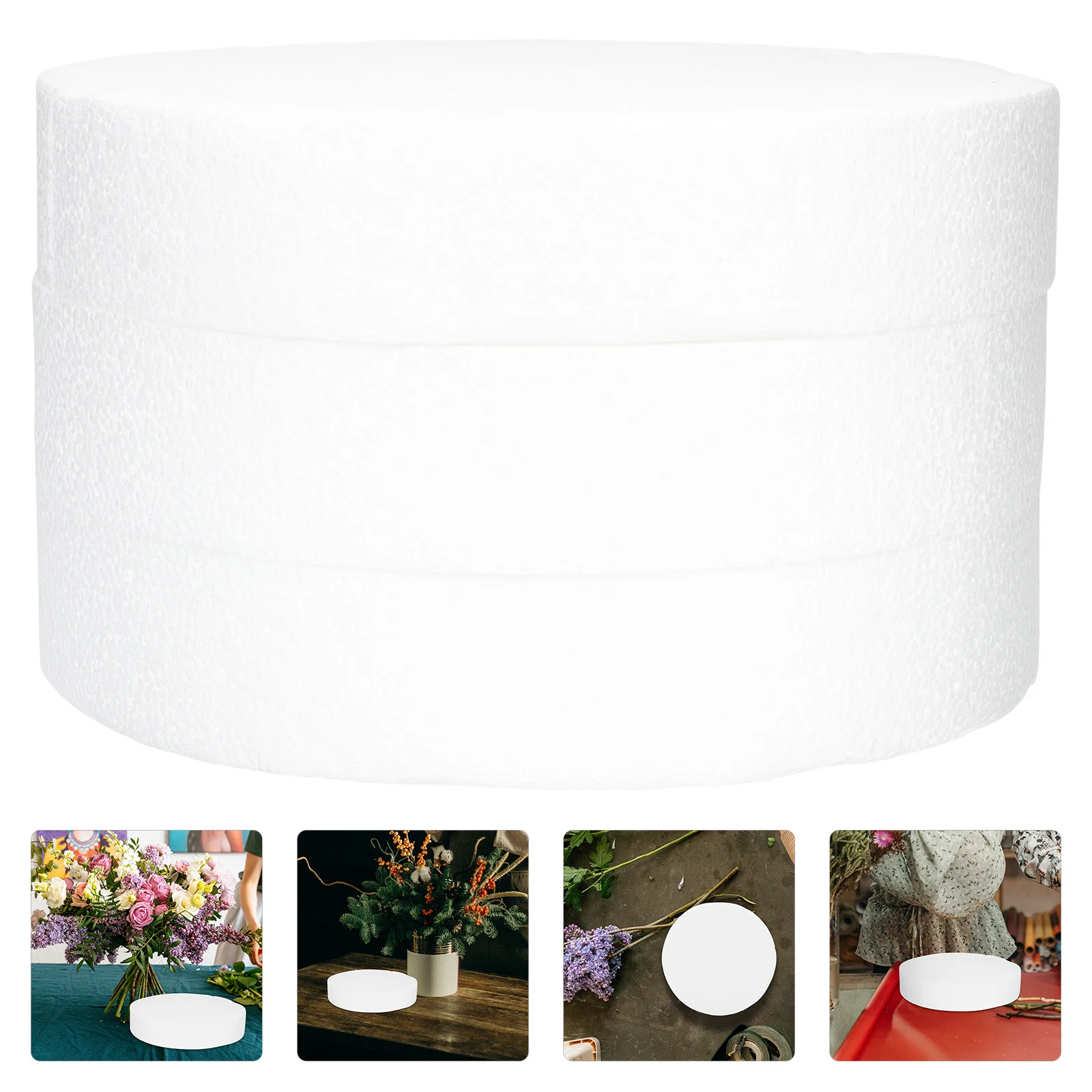 3pcs Round Foam Cake Flower Foam Discs 10Cm Craft Supplies For Diy Floral Arrangement Wedding Party Modeling Art Crafts
3pcs Round Foam Cake Flower Foam Discs 10Cm Craft Supplies For Diy Floral Arrangement Wedding Party Modeling Art Crafts