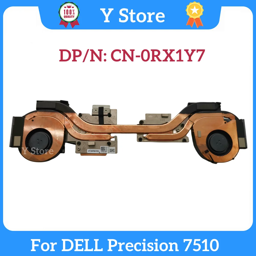 Y Store новый оригинальный радиатор для ноутбука DELL Precision 7510, охлаждающий вентилятор, радиатор 0RX1Y7 RX1Y7 AT2KF007ZCL, быстрая доставка
Y Store новый оригинальный радиатор для ноутбука DELL Precision 7510, охлаждающий вентилятор, радиатор 0RX1Y7 RX1Y7 AT2KF007ZCL, быстрая доставка