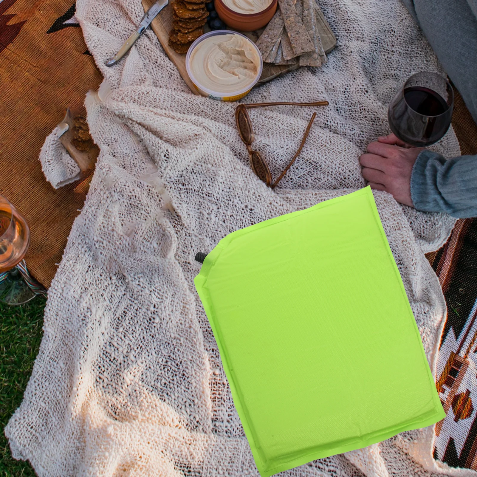 Self Inflating Seat Cushion Oxford Cloth Lightweight Camping Travel Picnic Pad Stain Resistant Durable Portable Outdoor Use
Self Inflating Seat Cushion Oxford Cloth Lightweight Camping Travel Picnic Pad Stain Resistant Durable Portable Outdoor Use