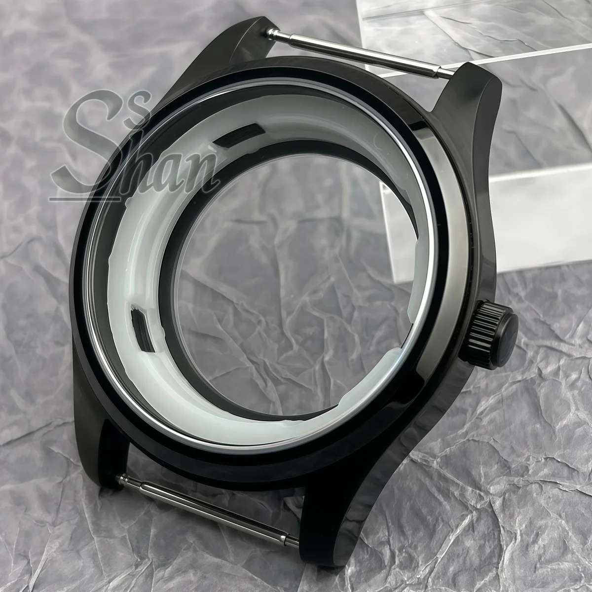 42mm gold rose gold black case sapphire glass is suitable for installing 34.3MM-34.5MM dials and NH35 NH36 movement nylon straps
42mm gold rose gold black case sapphire glass is suitable for installing 34.3MM-34.5MM dials and NH35 NH36 movement nylon straps