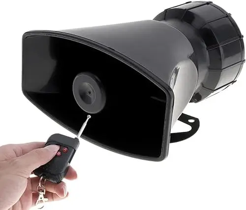 Loud 12V 100W Car Siren Alarm with Remote – 7 Warning Sounds for Vehicle Security
Loud 12V 100W Car Siren Alarm with Remote – 7 Warning Sounds for Vehicle Security
