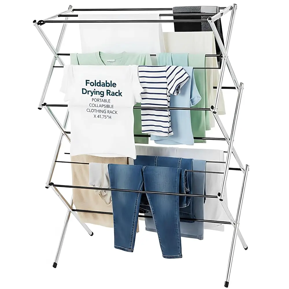 Free ShippingPortable Collapsible Clothing Dryer Rack, Foldable Drying Rack for Clothes, Lingerie, Towels, Linens, Laundry Home
Free ShippingPortable Collapsible Clothing Dryer Rack, Foldable Drying Rack for Clothes, Lingerie, Towels, Linens, Laundry Home