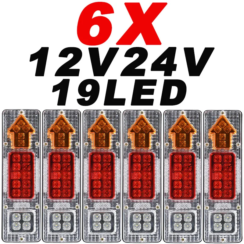6X 12V 24V Многофункциональные светодиодные задние фонари высокой яркости для грузовиков, стоп-сигналы/реверсивные/поворотные сигналы для автомобиля/Lorry/Trailers 
6X 12V 24V Многофункциональные светодиодные задние фонари высокой яркости для грузовиков, стоп-сигналы/реверсивные/поворотные сигналы для автомобиля/Lorry/Trailers