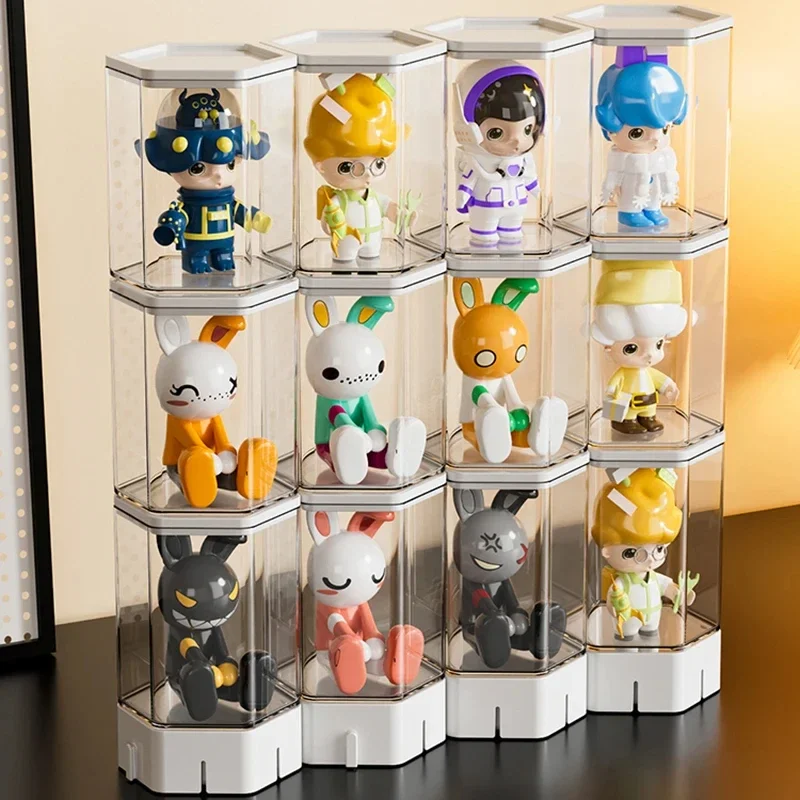 Hexagonal Transparent Storage Box With Base Hexagonal Building Blocks Transparent Dustproof Cabinet Toy Doll Display Storage Box
Hexagonal Transparent Storage Box With Base Hexagonal Building Blocks Transparent Dustproof Cabinet Toy Doll Display Storage Box
