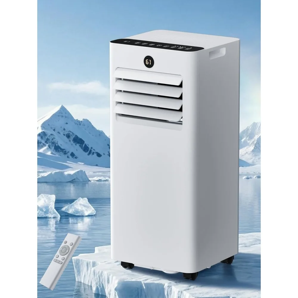 8000BTU Portable Air Conditioners, Portable AC Unit with Dehumidifier, Sleep Mode, 24H Timer, Cools Room up to 350, Customized
8000BTU Portable Air Conditioners, Portable AC Unit with Dehumidifier, Sleep Mode, 24H Timer, Cools Room up to 350, Customized