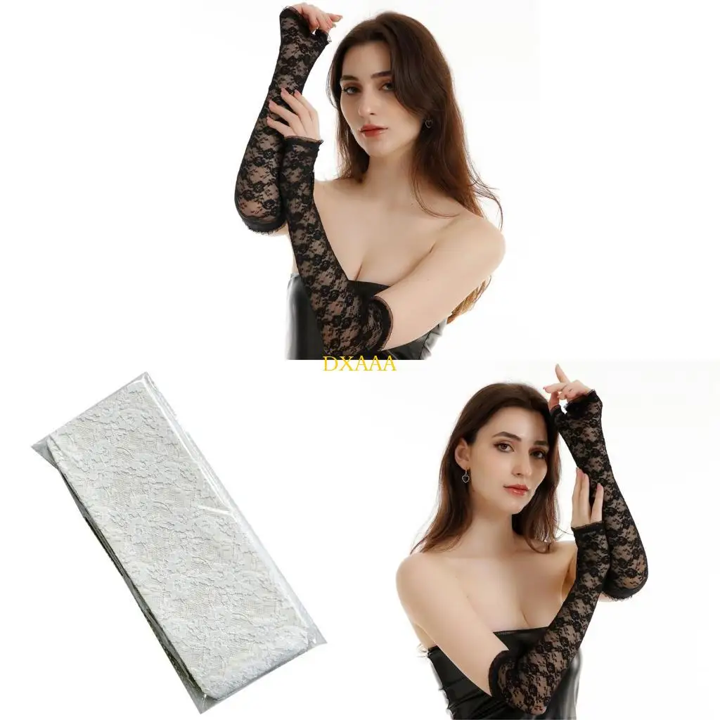 DXAA 2pcs Multifunctional Mesh Oversleeve Elastic Fingerless Cuffs Clothing Accessory
DXAA 2pcs Multifunctional Mesh Oversleeve Elastic Fingerless Cuffs Clothing Accessory
