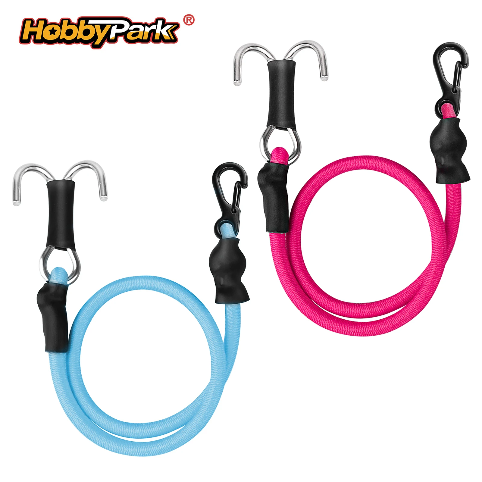HobbyPark Upgrade Kinetic Winch Strap Rope w Hooks for 1/18 TRX4M/TRX4MT & 1/24 SCX24/FCX24/AX24 Light Blue/Rose Red, 2 PCS
HobbyPark Upgrade Kinetic Winch Strap Rope w Hooks for 1/18 TRX4M/TRX4MT & 1/24 SCX24/FCX24/AX24 Light Blue/Rose Red, 2 PCS
