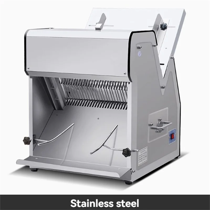 31 Slices Electric Bread Slicer Hamburger Baguette Bread Slice Cutting Machine Thickness 12mm Flat without Debris
31 Slices Electric Bread Slicer Hamburger Baguette Bread Slice Cutting Machine Thickness 12mm Flat without Debris