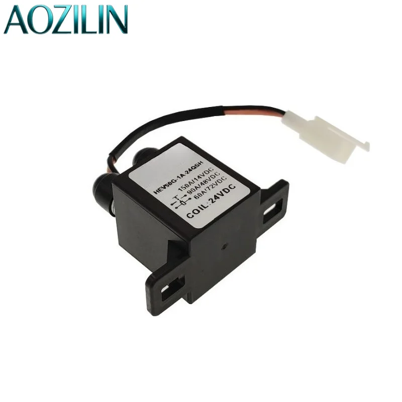 AOZILIN Automotive DC Power Contactor With Magnetic Arc Blowout 50A/150A Main 60V~110VDC Control 12V 24V 48V
AOZILIN Automotive DC Power Contactor With Magnetic Arc Blowout 50A/150A Main 60V~110VDC Control 12V 24V 48V