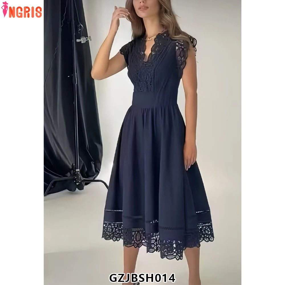 2025 Summer New Lace Design Sleeveless Casual Party Women Summer Lace Dress-GZJBSH014
2025 Summer New Lace Design Sleeveless Casual Party Women Summer Lace Dress-GZJBSH014