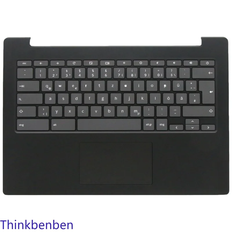 DE German Onyx Black Keyboard Upper Case Palmrest Shell Cover For Lenovo Chromebook S340 14 Touch 5CB0U43713
DE German Onyx Black Keyboard Upper Case Palmrest Shell Cover For Lenovo Chromebook S340 14 Touch 5CB0U43713