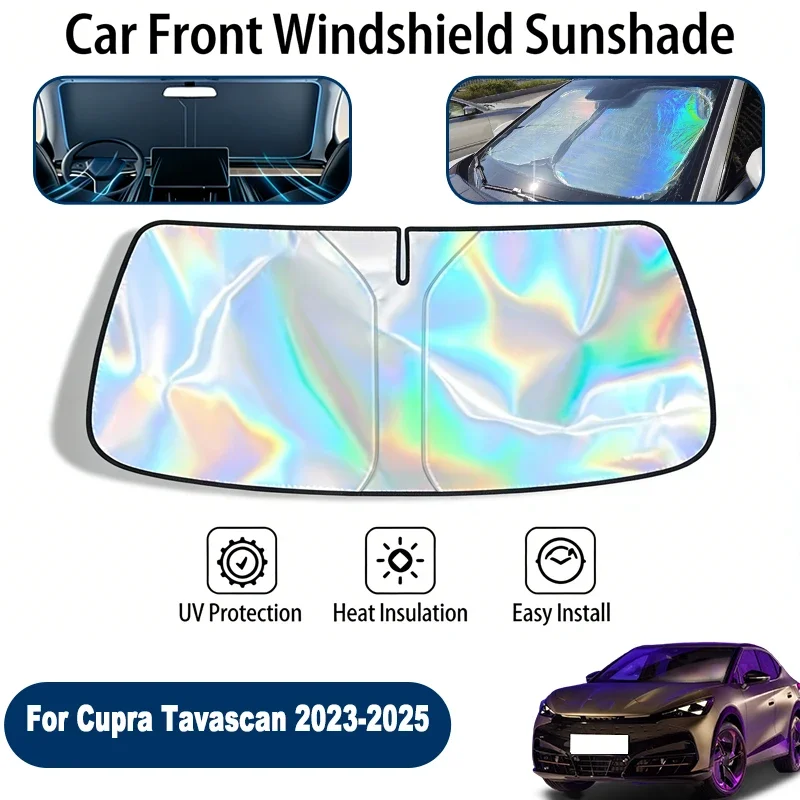 Car Windshield Sun Shade UV Reflective Sun Visor Protection Cover For Cupra Tavascan 2023-2025
Car Windshield Sun Shade UV Reflective Sun Visor Protection Cover For Cupra Tavascan 2023-2025