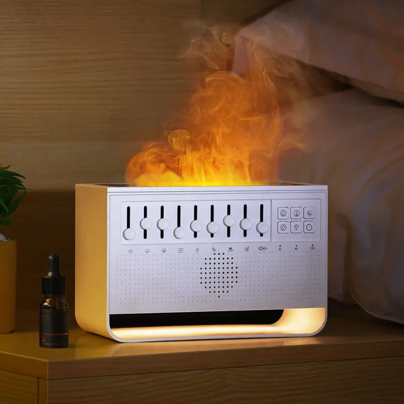 8 Kinds White Noise Sleep Music Nature Sounds Aroma Diffuser Electric Aromatherapy air Humidifier Flame Smart Oil Aroma Diffuser
8 Kinds White Noise Sleep Music Nature Sounds Aroma Diffuser Electric Aromatherapy air Humidifier Flame Smart Oil Aroma Diffuser