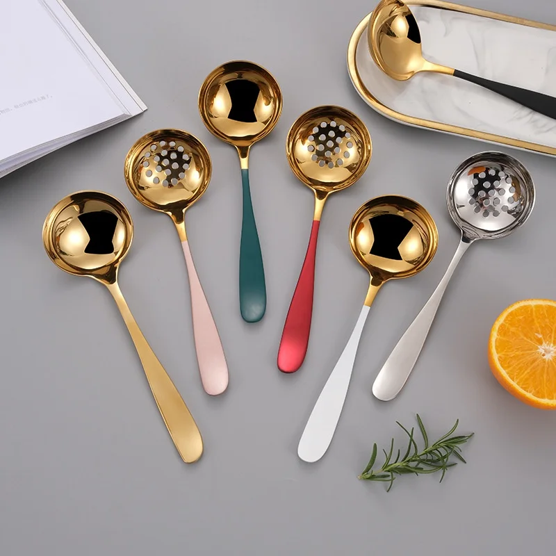 Kitchen Vegetable Strainer 2Pcs Stainless Steel Thickening Colander Filter Oil Spoon Handle Soup Hot Pot Spoon Cook Tool
Kitchen Vegetable Strainer 2Pcs Stainless Steel Thickening Colander Filter Oil Spoon Handle Soup Hot Pot Spoon Cook Tool