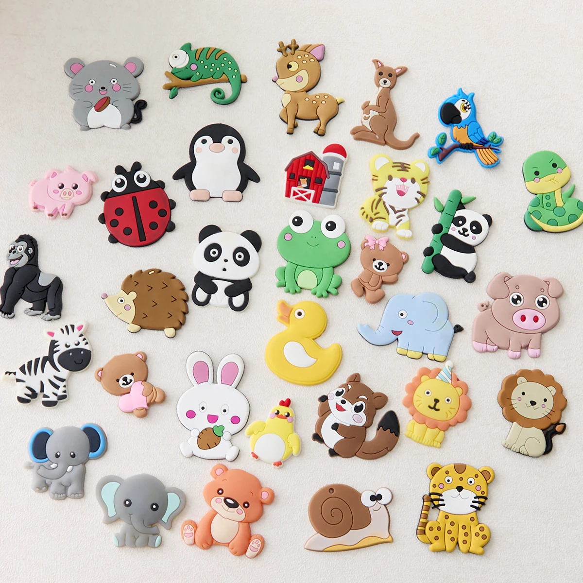 Cute Flat Cartoon Animal Series Silicone Molds Panda fish chicken squirrel bee Fondant Mousse Baking Tools Chocolate Cake Decor
Cute Flat Cartoon Animal Series Silicone Molds Panda fish chicken squirrel bee Fondant Mousse Baking Tools Chocolate Cake Decor