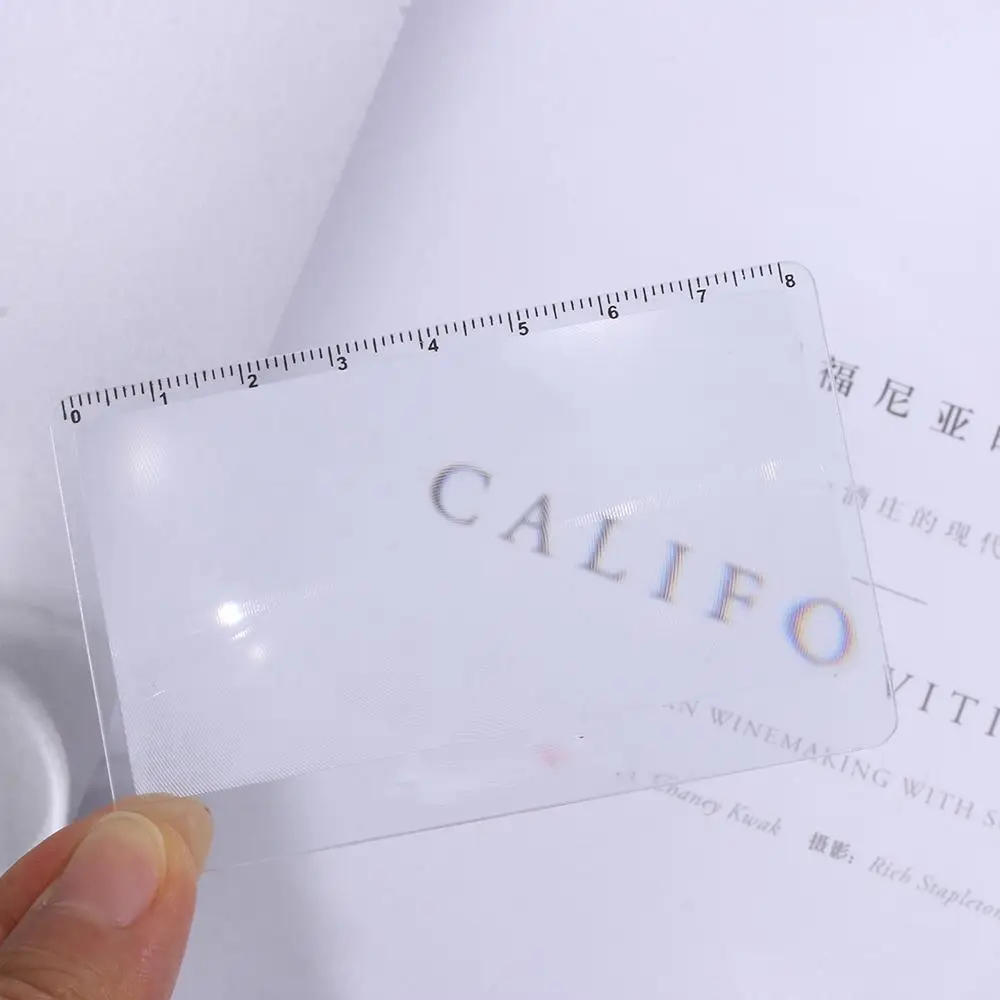 Ultra-thin With Scale Reading Glass Fresnel Lens Magnifier Sheet Book Page Magnification X3 Magnifying Outdoor Focused Ignition
Ultra-thin With Scale Reading Glass Fresnel Lens Magnifier Sheet Book Page Magnification X3 Magnifying Outdoor Focused Ignition