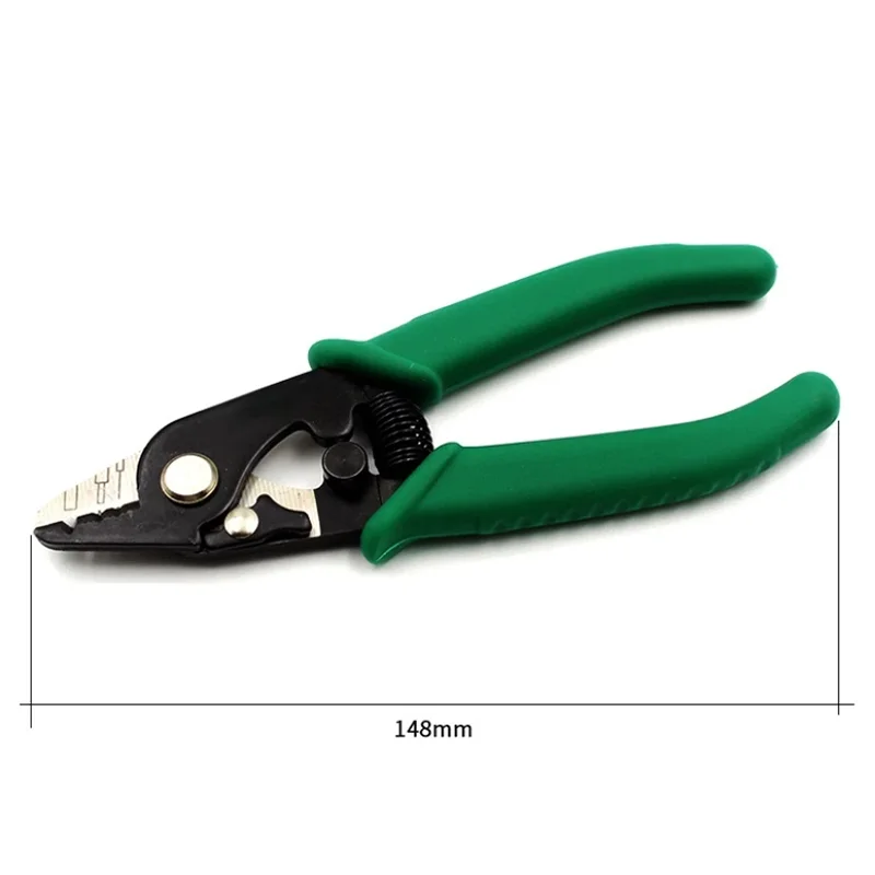 Three Hole Adjustment Optical Fiber Cable Stripping Pliers Fiber Optic Wire Stripper Fiber Stripping Tool
Three Hole Adjustment Optical Fiber Cable Stripping Pliers Fiber Optic Wire Stripper Fiber Stripping Tool