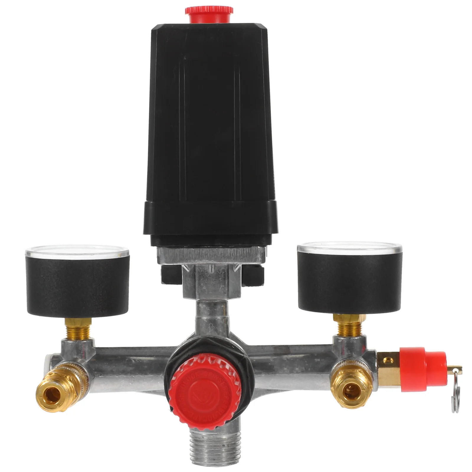 Single-hole Pressure Reducing Valve Regulator Air Relief with Barometers Safety
Single-hole Pressure Reducing Valve Regulator Air Relief with Barometers Safety
