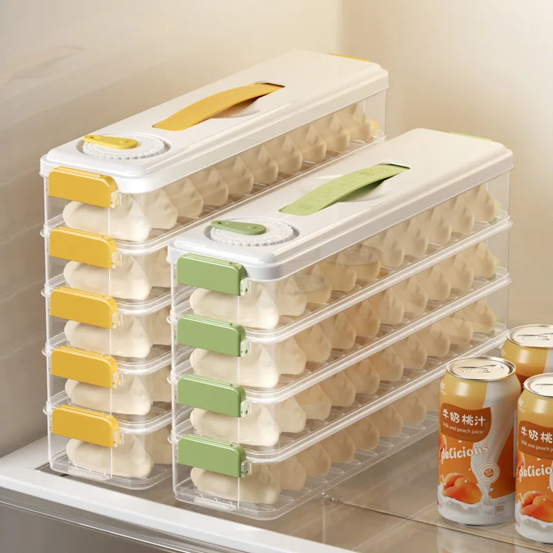Kitchen Household Food Level Dumpling Box Refrigerator Frozen Fresh Dumpling Storage Box Side Door Dumpling Wonton Organization
Kitchen Household Food Level Dumpling Box Refrigerator Frozen Fresh Dumpling Storage Box Side Door Dumpling Wonton Organization