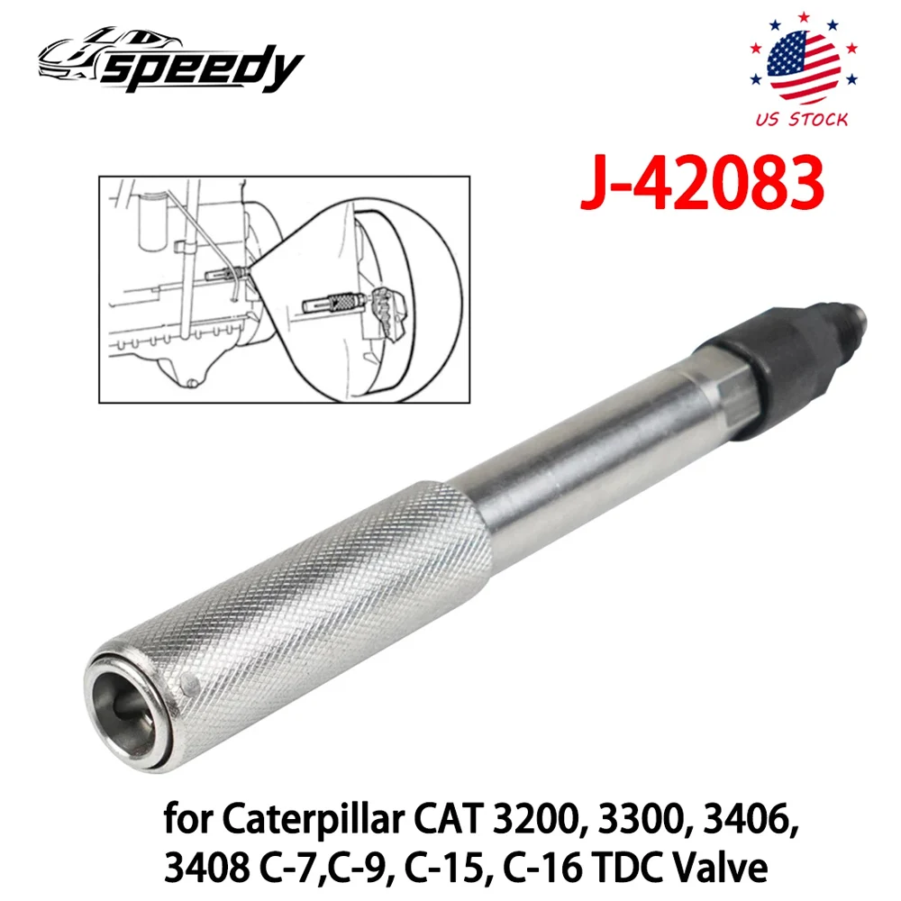 J-42083 Automatic Engine Timing Pin For Caterpillar CAT 3200 to 3408, C-7 to C-16 TDC Valve/Injection Timing
J-42083 Automatic Engine Timing Pin For Caterpillar CAT 3200 to 3408, C-7 to C-16 TDC Valve/Injection Timing
