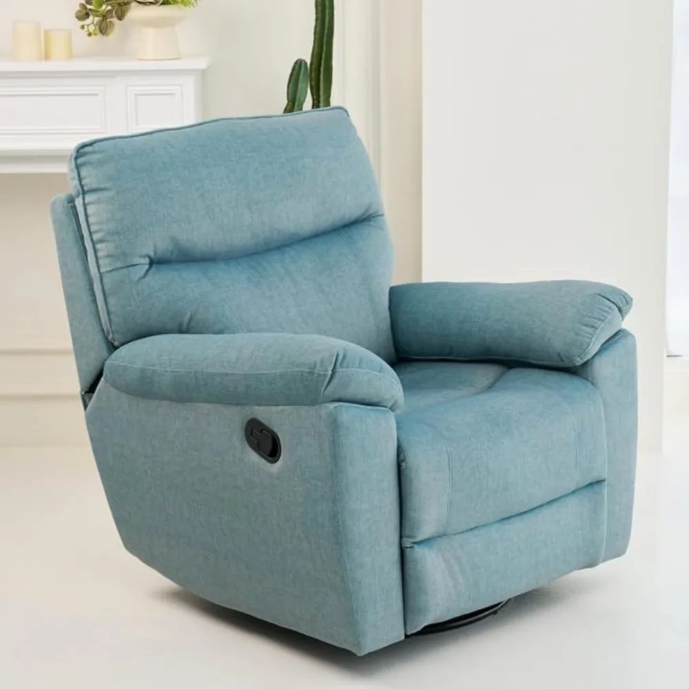 Reclining Sofa Rocking Recliner Chair Manual Adjustable 360 Swivel with Ergonomics Overstuffed Lumbar Arm Support Natural Fabric
Reclining Sofa Rocking Recliner Chair Manual Adjustable 360 Swivel with Ergonomics Overstuffed Lumbar Arm Support Natural Fabric