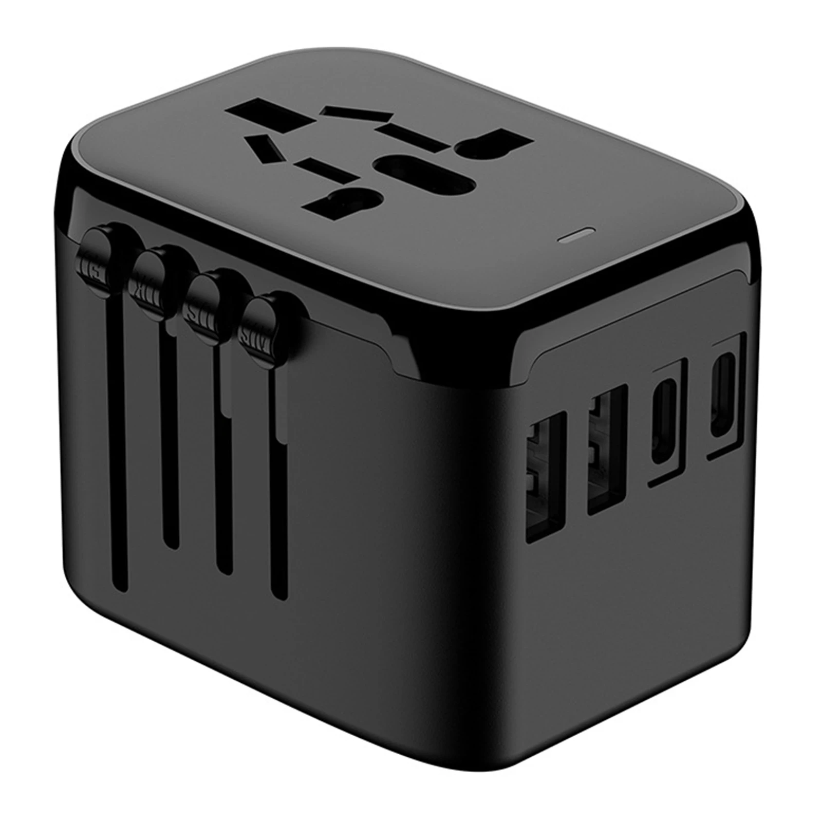 Universal Travel Adapter All-In-One Travel Adapter With USB A/C Wall Charger Adapter Plug Fast Charging Adapter For Travelling
Universal Travel Adapter All-In-One Travel Adapter With USB A/C Wall Charger Adapter Plug Fast Charging Adapter For Travelling