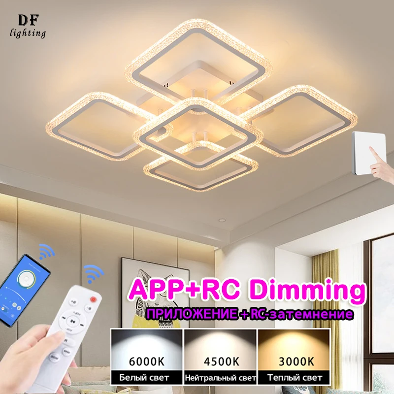 Modern LED Ceiling Light Living Room Chandelier Bedroom Kitchen Lamp Apartment Hotel Lighting Ceiling Lights Room Home decor
Modern LED Ceiling Light Living Room Chandelier Bedroom Kitchen Lamp Apartment Hotel Lighting Ceiling Lights Room Home decor