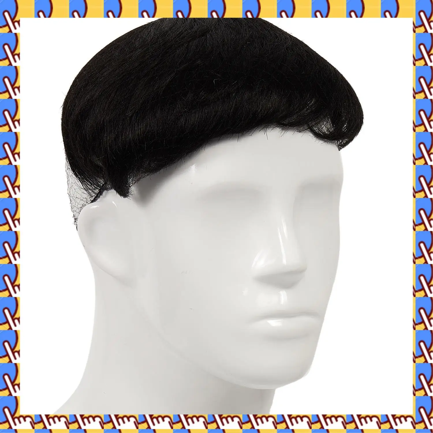 A20M Men's Handmade Wigs Natural Invisible Replacement Hairpiece Men's Overhead Replacement Block
A20M Men's Handmade Wigs Natural Invisible Replacement Hairpiece Men's Overhead Replacement Block
