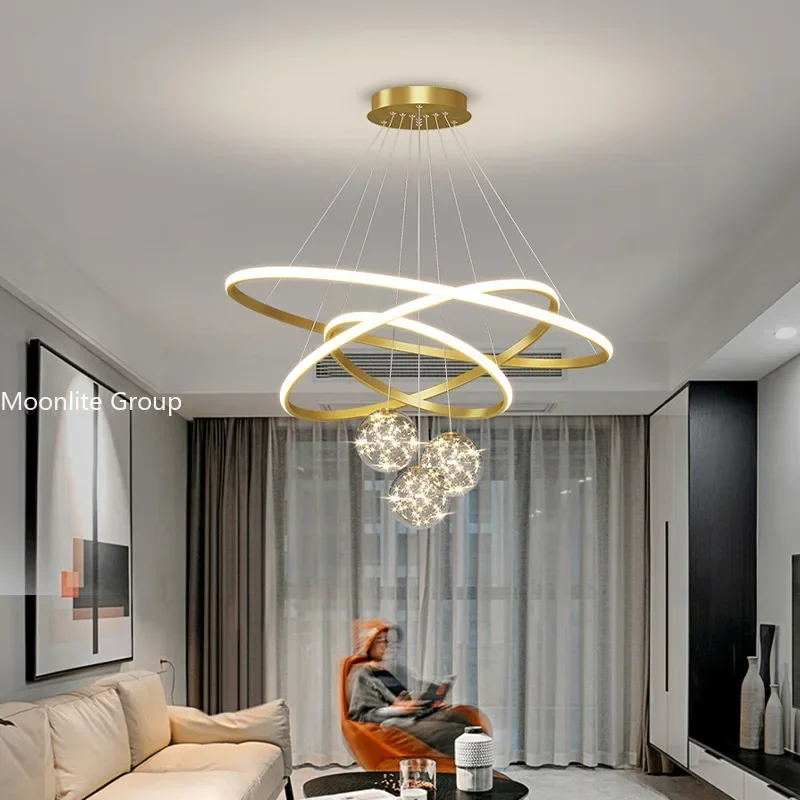 Golden Ring Pendant Lights Nordic Luxury Glass Ring Chandelier Restaurant Living Room Light Modern Home Lighting Hanglamp
Golden Ring Pendant Lights Nordic Luxury Glass Ring Chandelier Restaurant Living Room Light Modern Home Lighting Hanglamp