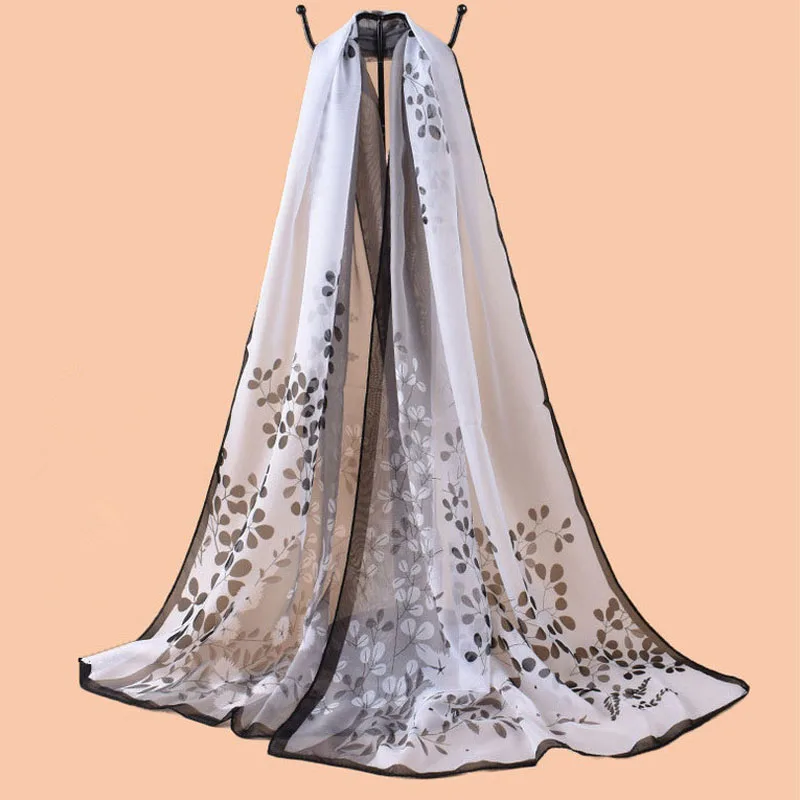 New Print Chiffon Handkerchief Lady Shawl Women Sunscreen Silk Scarf Turban Wrap Beach Travel Outdoor Thin Breathable Headband
New Print Chiffon Handkerchief Lady Shawl Women Sunscreen Silk Scarf Turban Wrap Beach Travel Outdoor Thin Breathable Headband