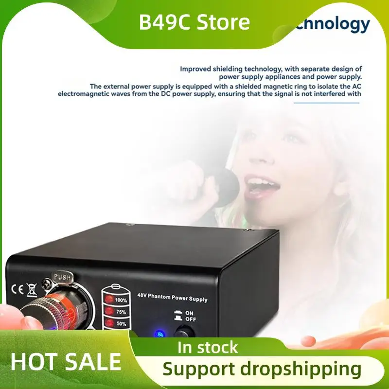 B49C XLR 3-контактный микрофонный кабель с 1-канальным фантомным источником питания 48 В для конденсаторного микрофона, оборудования для записи музыки
B49C XLR 3-контактный микрофонный кабель с 1-канальным фантомным источником питания 48 В для конденсаторного микрофона, оборудования для записи музыки