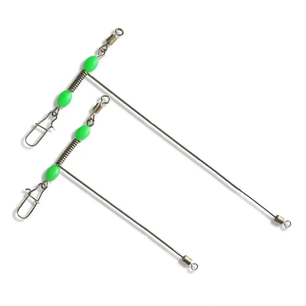 10PCS T-Shape T-Shape 3 Way Rolling Swivel Rotating Without Limit Quick Lock-open Rolling Swivel with Pearl Corrosion Resistance 
10PCS T-Shape T-Shape 3 Way Rolling Swivel Rotating Without Limit Quick Lock-open Rolling Swivel with Pearl Corrosion Resistance