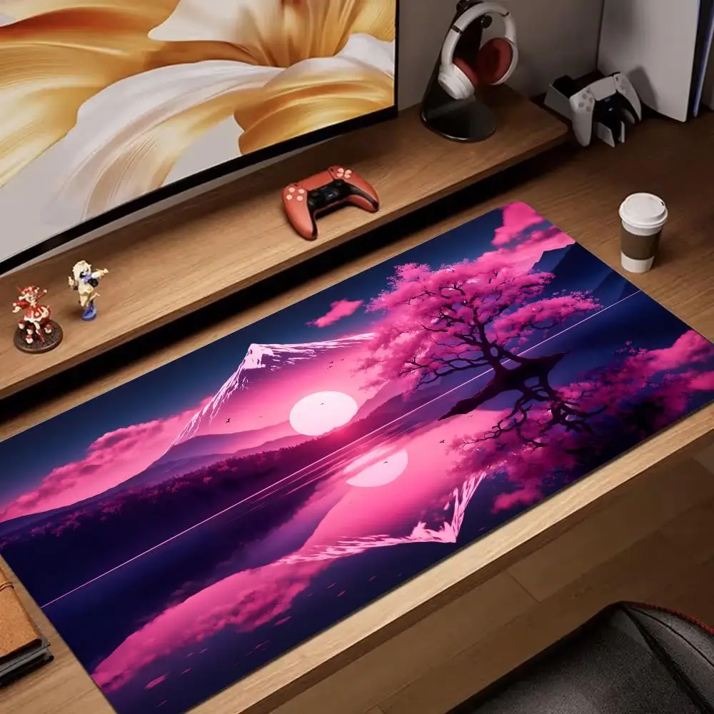 Digital Art Japanese Landscape Design office Mouse Pad rubber anti-slip Desk Mat gamer pc accessories Gaming mat keypad mousepad
Digital Art Japanese Landscape Design office Mouse Pad rubber anti-slip Desk Mat gamer pc accessories Gaming mat keypad mousepad