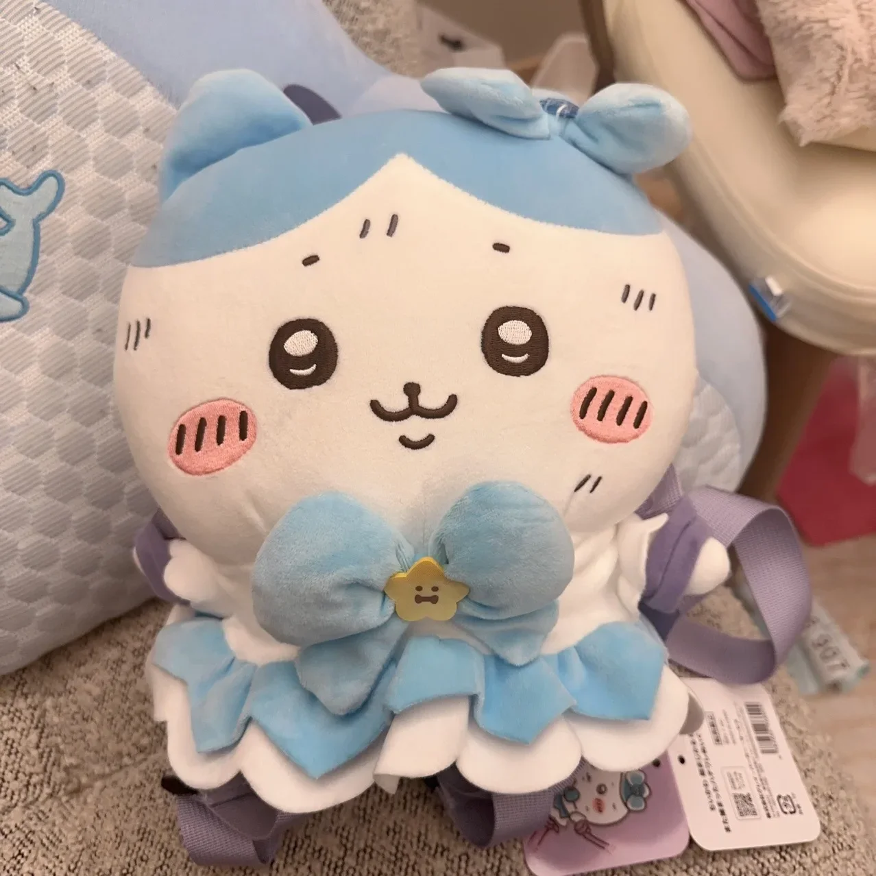 Новый 28 см Chiikawa Magic Girl Hachiware школьный рюкзак студенческий детский плюшевый игрушечный рюкзак игрушка кукла подушка орнамент украшение подарок
Новый 28 см Chiikawa Magic Girl Hachiware школьный рюкзак студенческий детский плюшевый игрушечный рюкзак игрушка кукла подушка орнамент украшение подарок