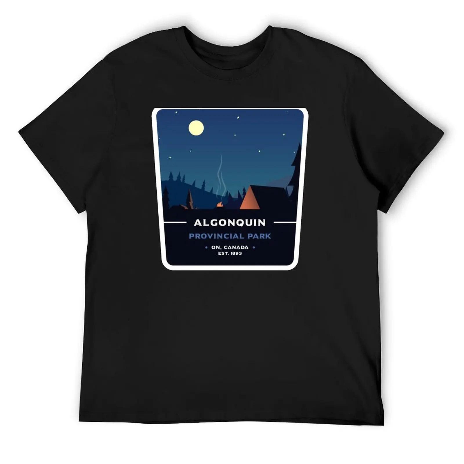 Algonquin Provincial Park Badge T-Shirt anime shirts graphic oversize t-shirts man boys animal print men t shirts high quality
Algonquin Provincial Park Badge T-Shirt anime shirts graphic oversize t-shirts man boys animal print men t shirts high quality