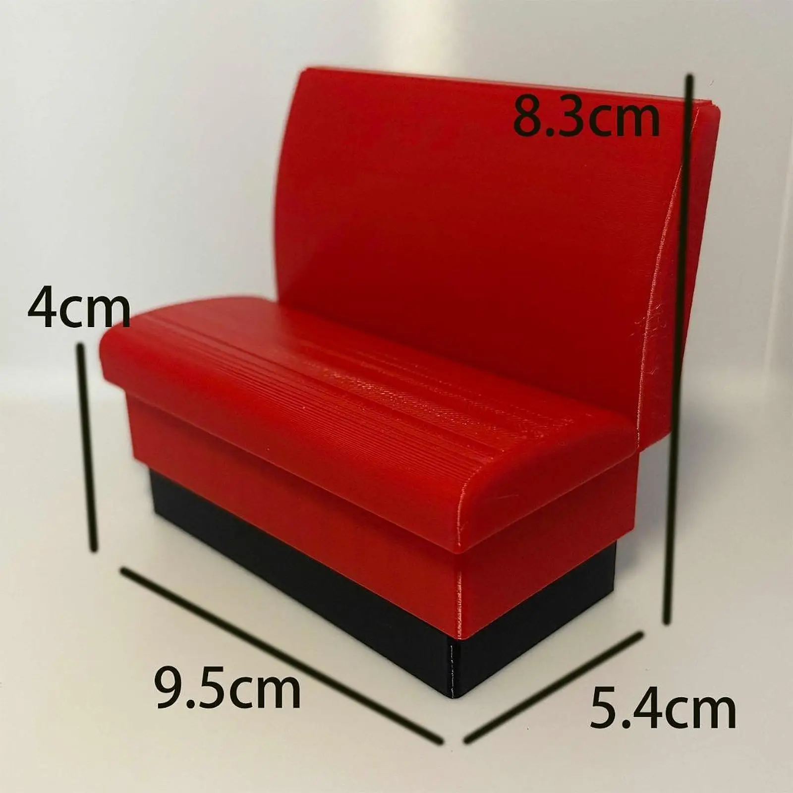 Plastic Miniature Booth Sofa Set 1 12 Scale Table Chairs Western Restaurant Cafe Accessory for Dollhouse Model Display
Plastic Miniature Booth Sofa Set 1 12 Scale Table Chairs Western Restaurant Cafe Accessory for Dollhouse Model Display