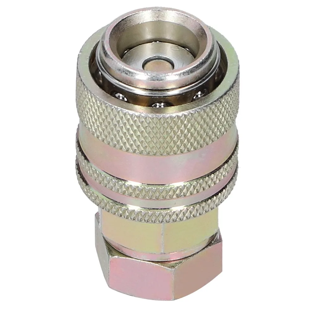 G1 / 8in Hydraulic Test Adapter High Pressure Sealing Female Quick Connect Durable Universal Pressure Measuring Connector
G1 / 8in Hydraulic Test Adapter High Pressure Sealing Female Quick Connect Durable Universal Pressure Measuring Connector