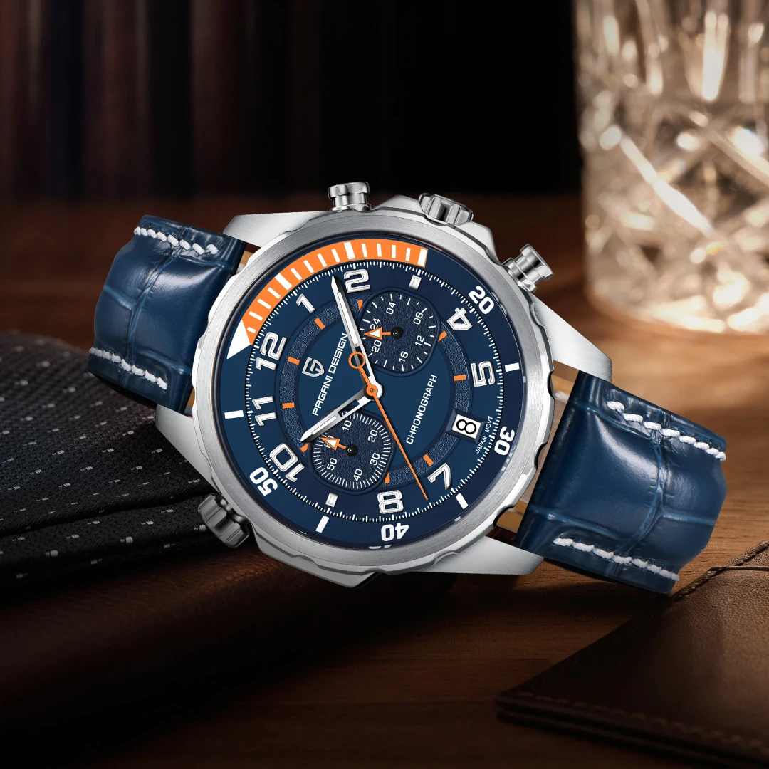 2025 New PAGANI DESIGN Luxury Chronograph Quartz Watch Men Luminous AR Sapphire Waterproof Mens Watches Leather Business Clock
2025 New PAGANI DESIGN Luxury Chronograph Quartz Watch Men Luminous AR Sapphire Waterproof Mens Watches Leather Business Clock