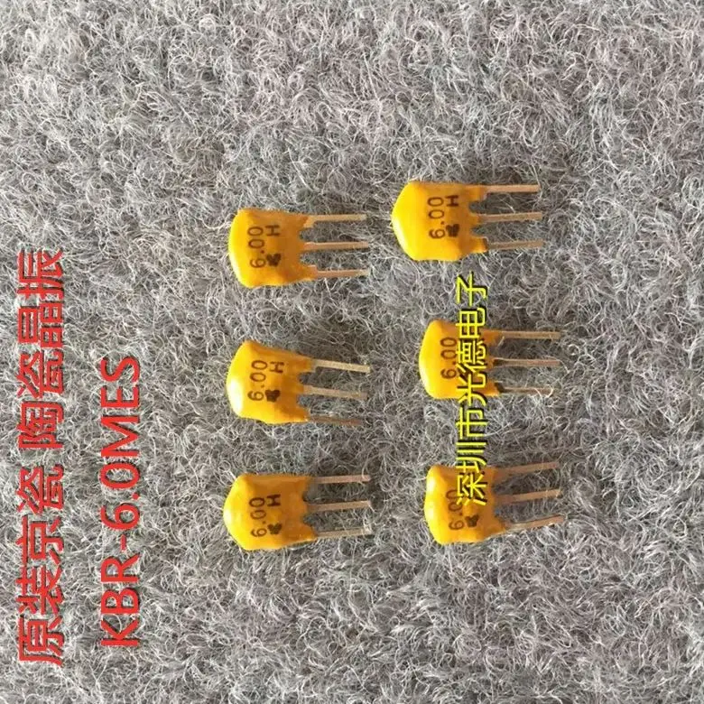 100PCS/ original ceramic crystal oscillator KBR-6.0MES KBR-6.0M 6.00MHZ 6.00M straight plug 3 feet
100PCS/ original ceramic crystal oscillator KBR-6.0MES KBR-6.0M 6.00MHZ 6.00M straight plug 3 feet