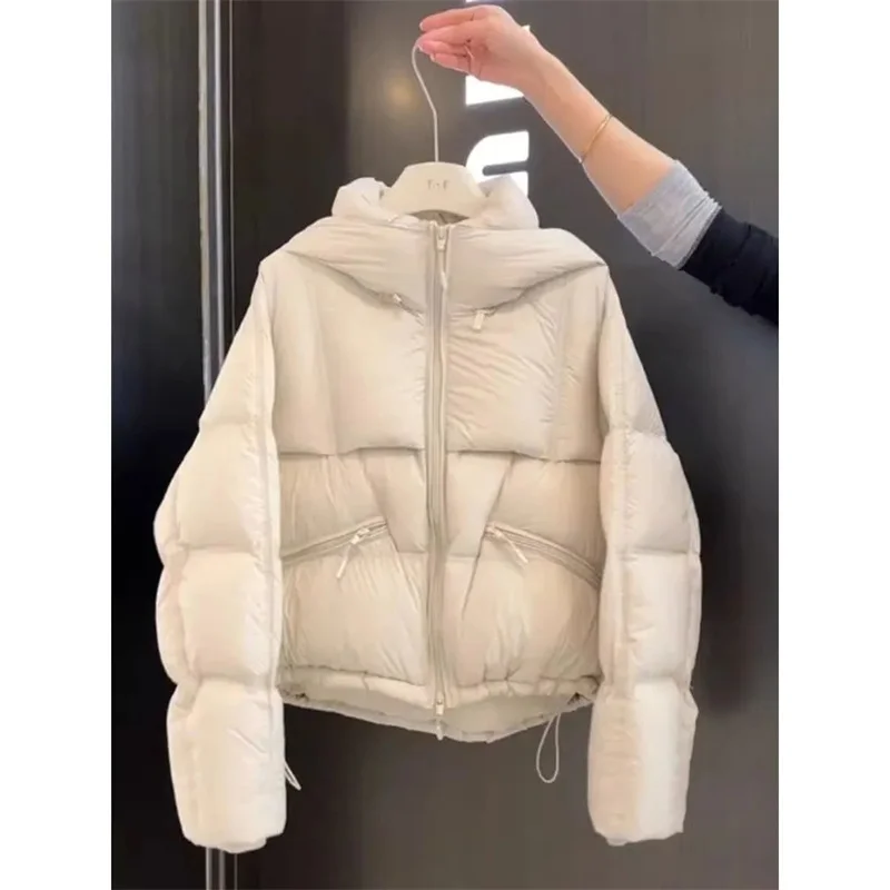 Short Cotton Jacket Women's Winter Fashion Hooded Cotton Clothes Korean Loose Fit Parkas Female
Short Cotton Jacket Women's Winter Fashion Hooded Cotton Clothes Korean Loose Fit Parkas Female
